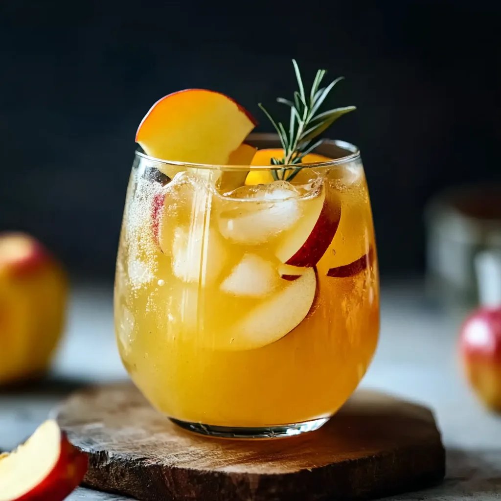 Apfel-Zimt Spritz