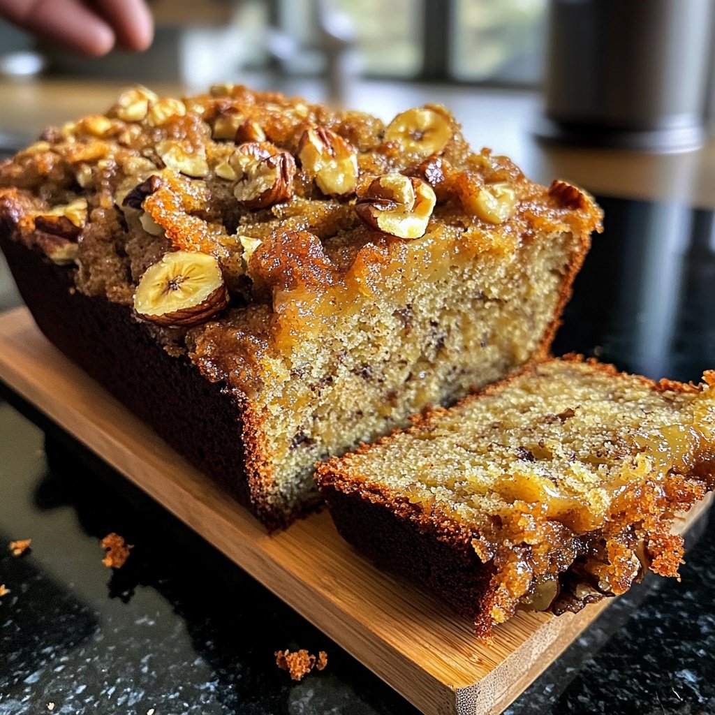 Hausgemachtes Bananenbrot