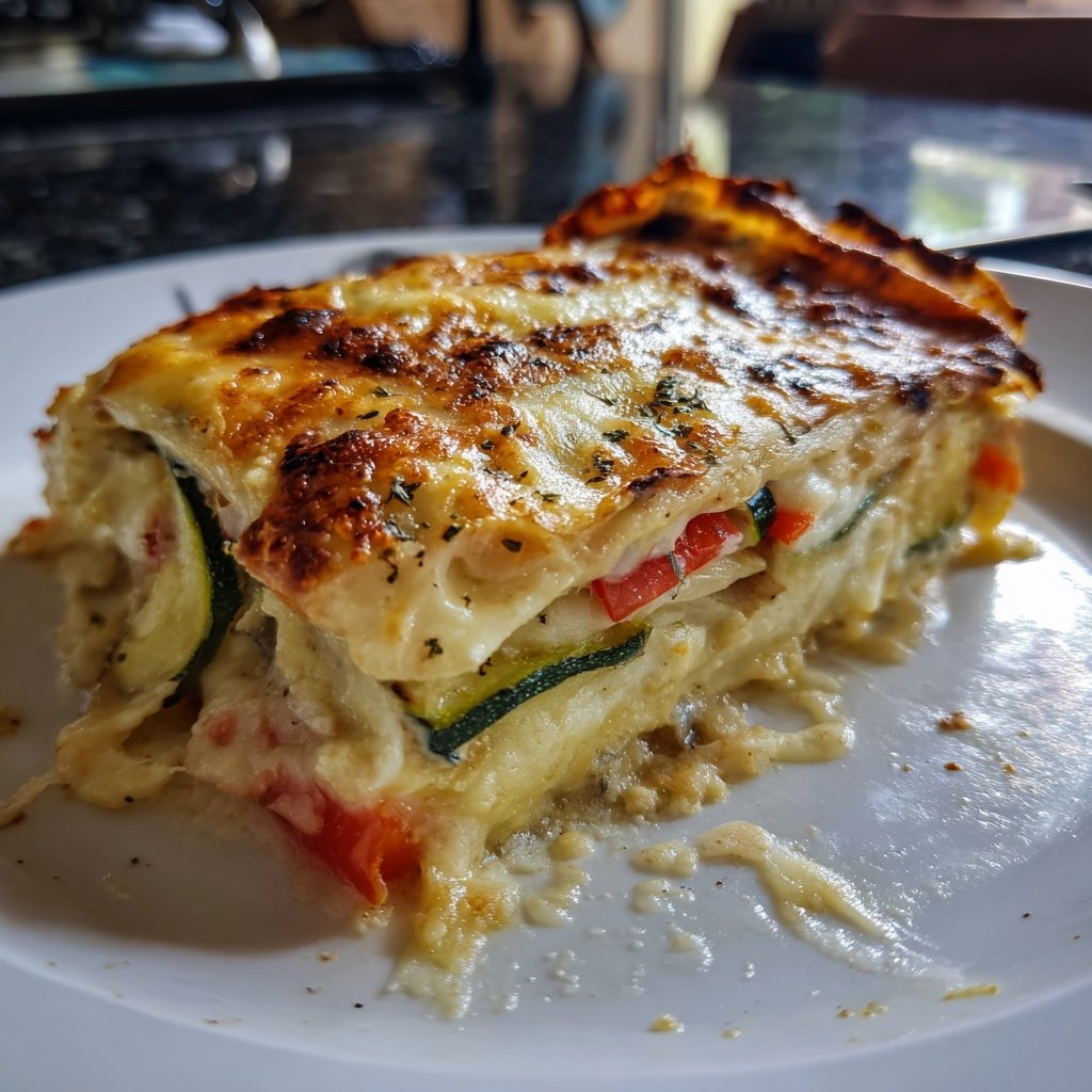 Auberginenauflauf mit Gemüse