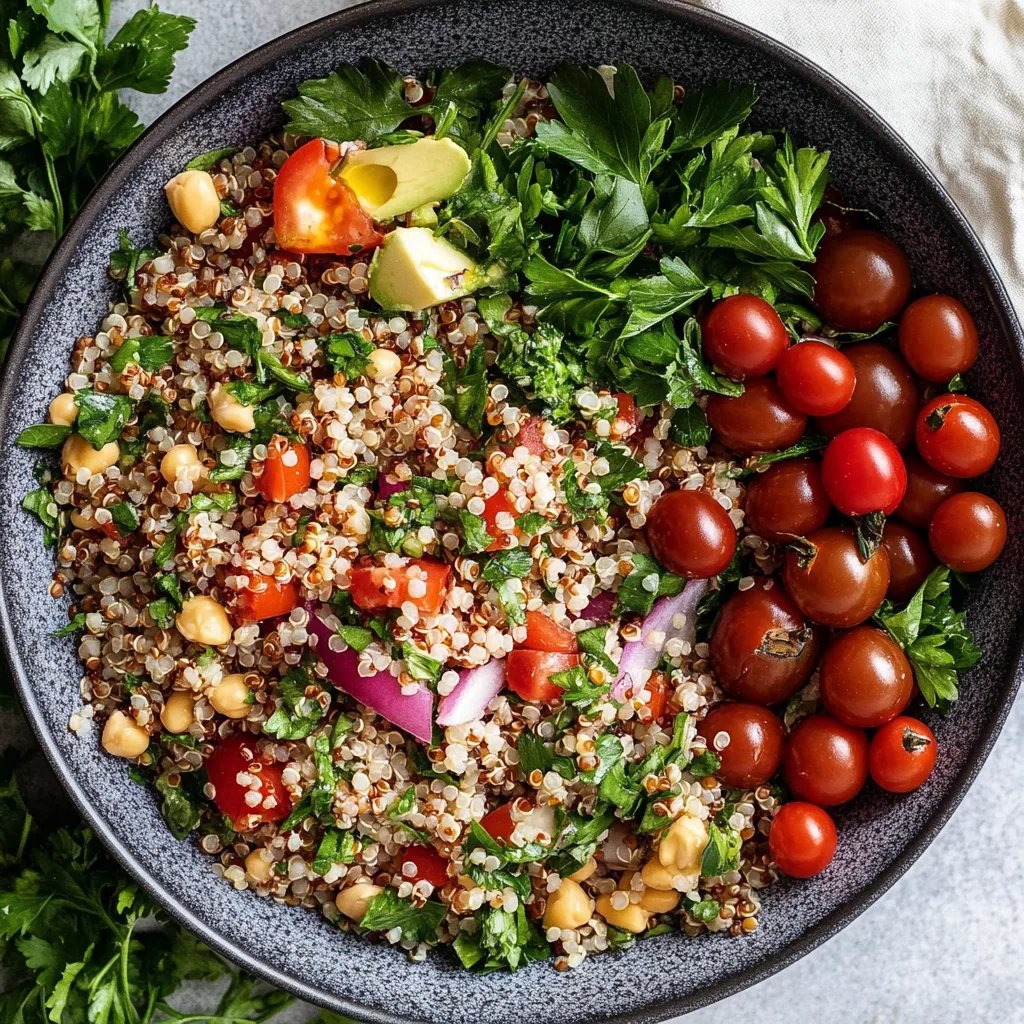 Veganer Quinoa Salat