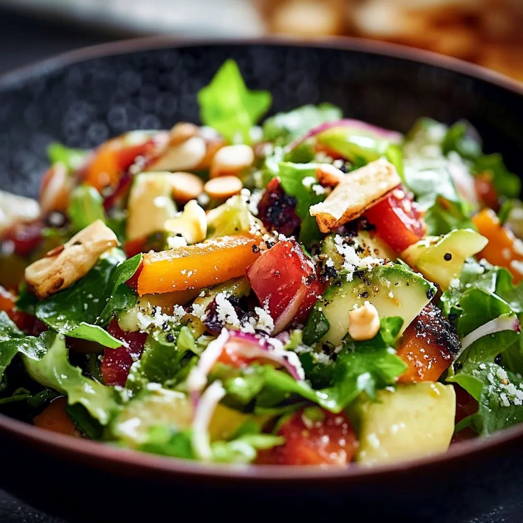 Herbstlicher Chopped-Salat