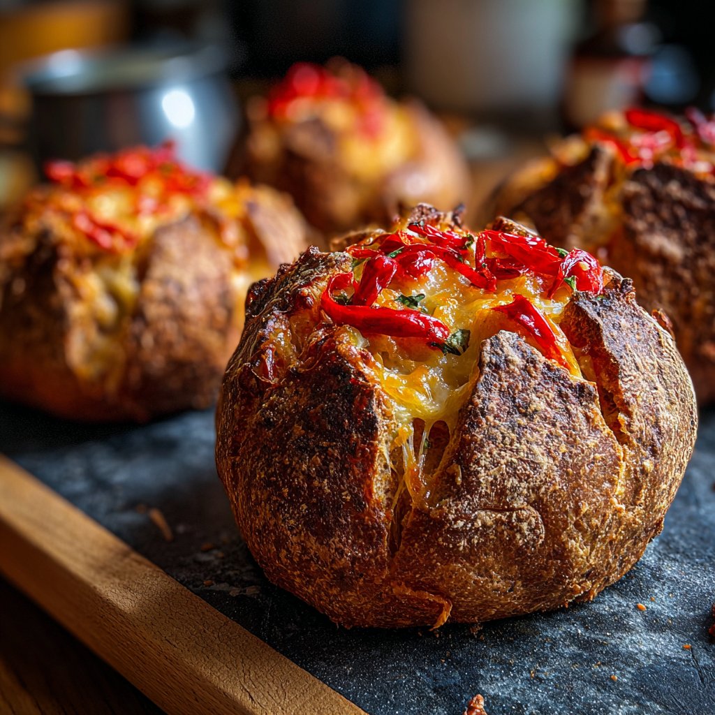 Ofenkartoffeln mit Chili