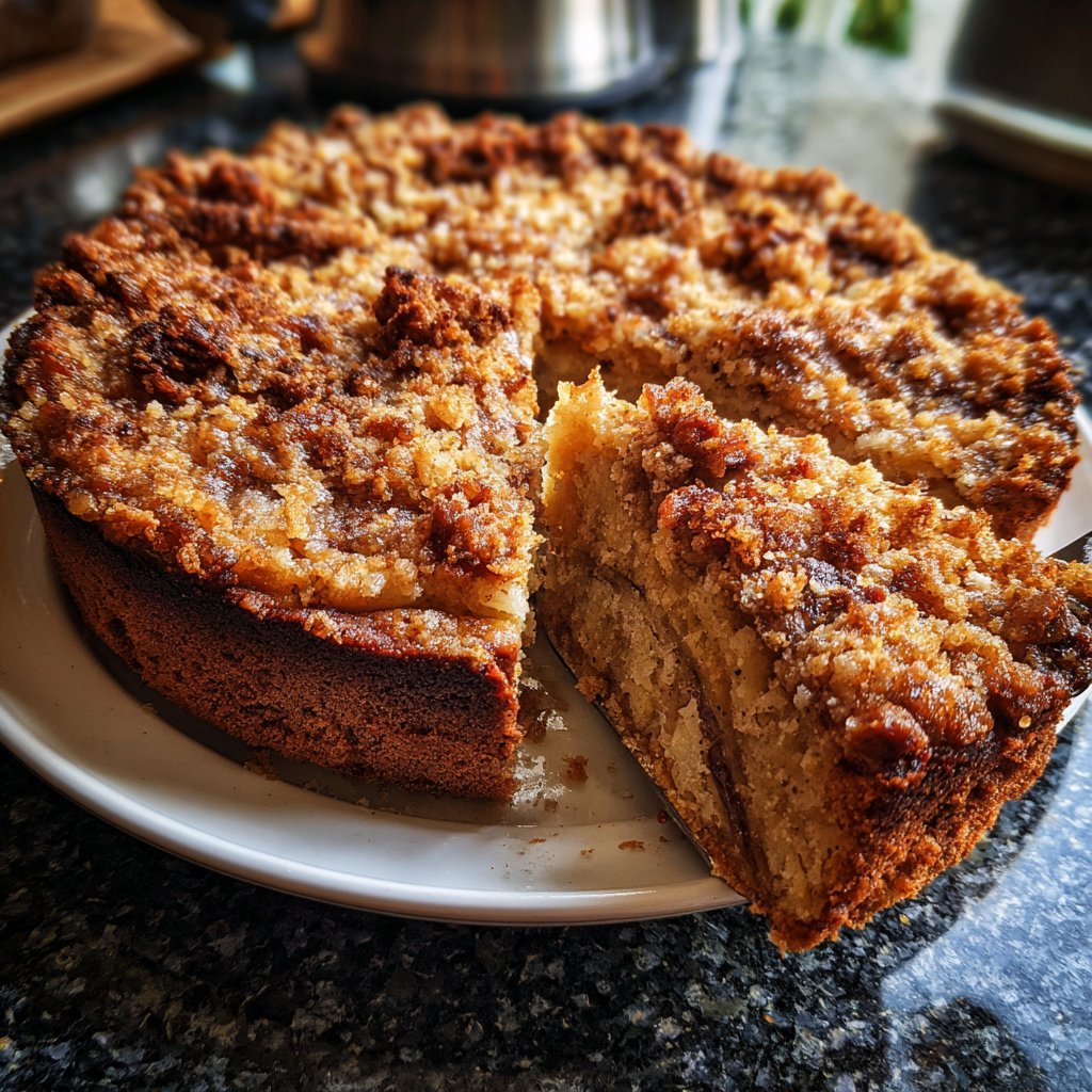 Bananenkuchen mit Nusskruste