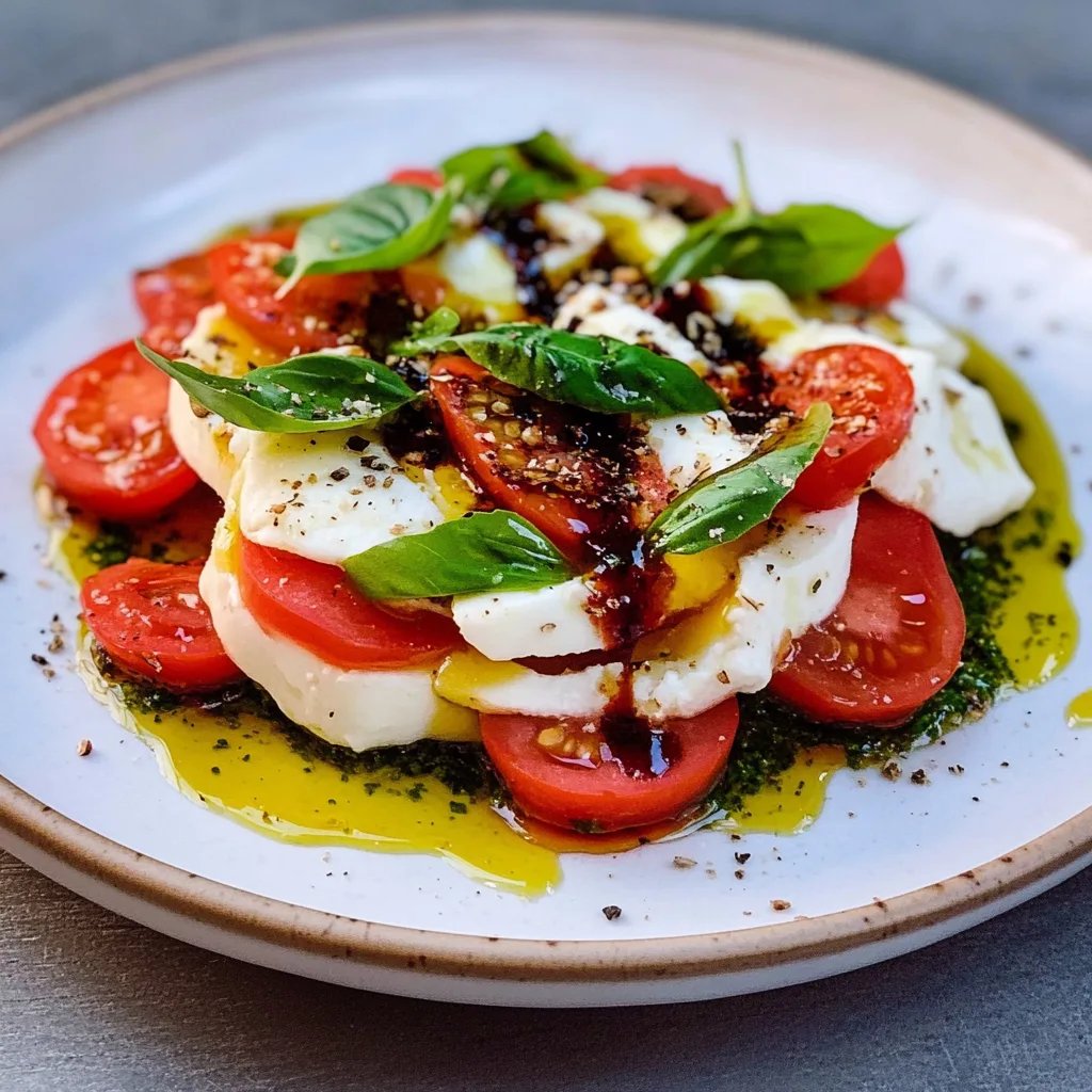 Gourmet Caprese-Törtchen