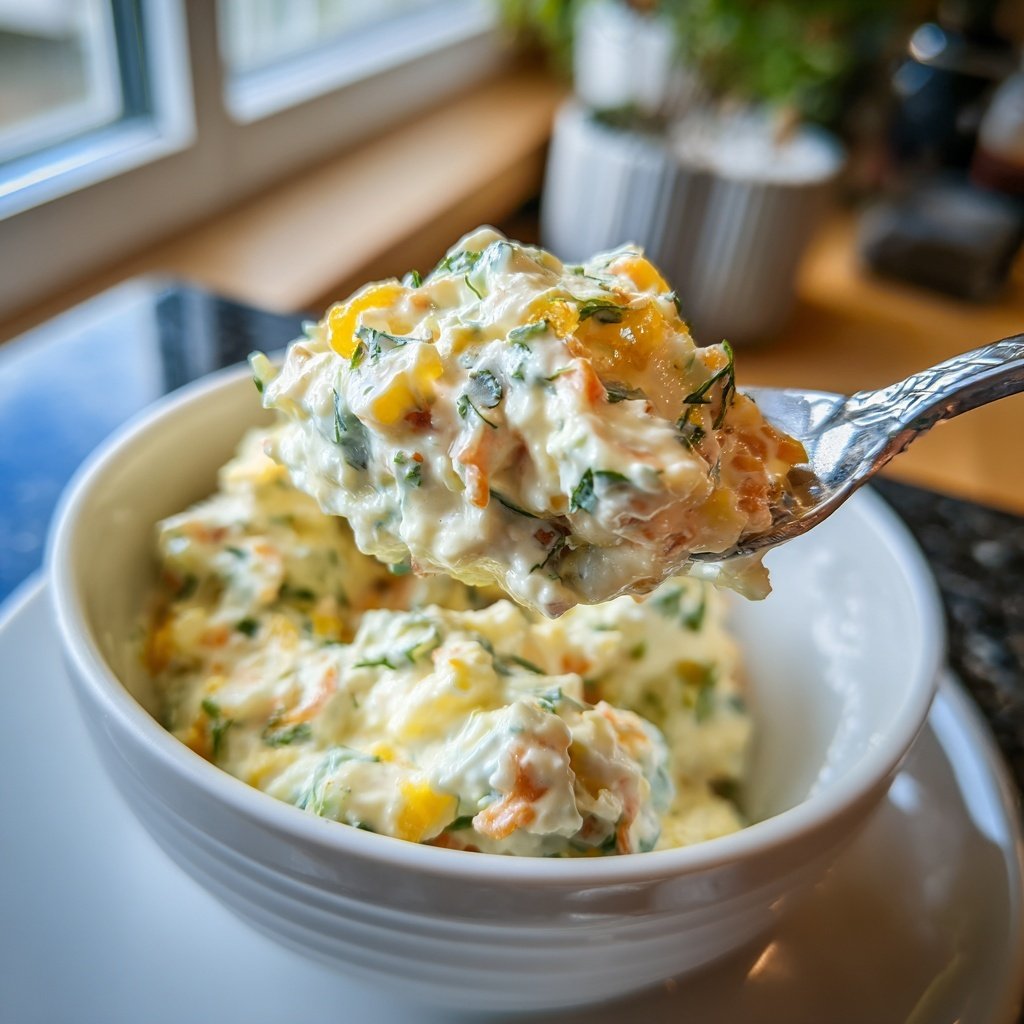 Schnell & Einfach 10-Minuten-Eiersalat mit Joghurt