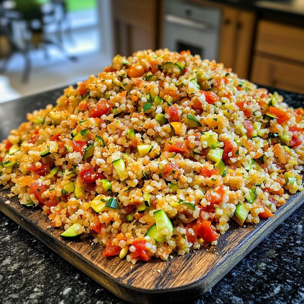 Zucchini-Tomaten-Reis