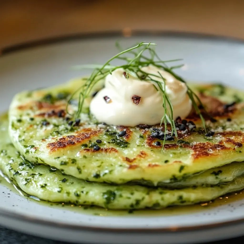 Grünkohl-Pfannkuchen