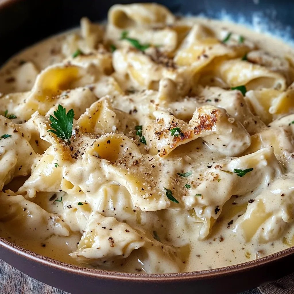 Cremiges Hähnchen Alfredo