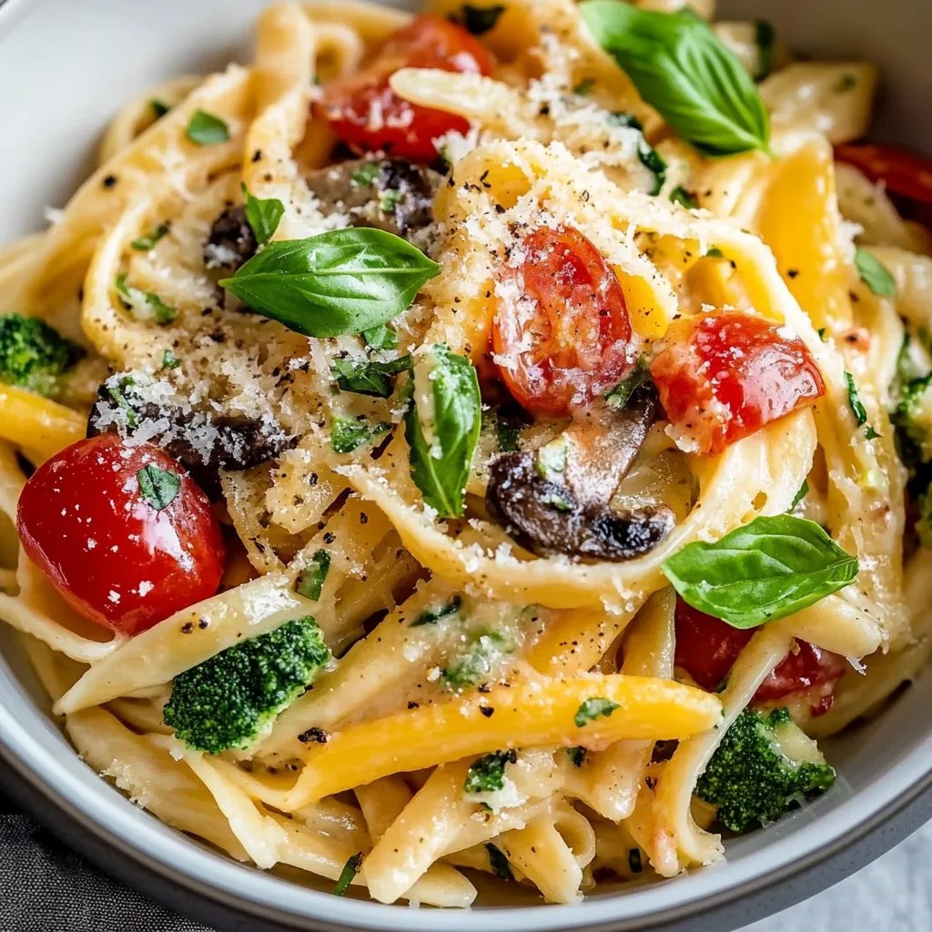 Vegetarische Pasta Primavera