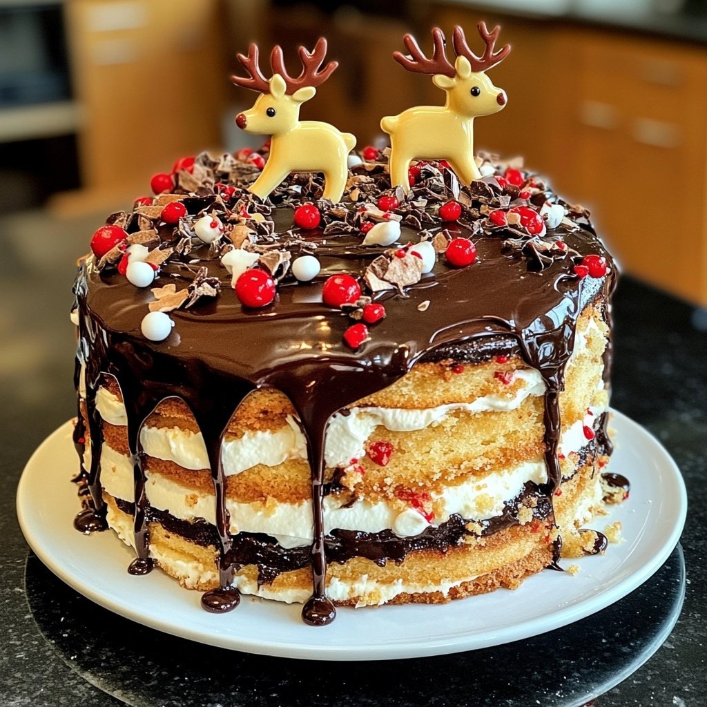 4. Advent Rudolph-Torte