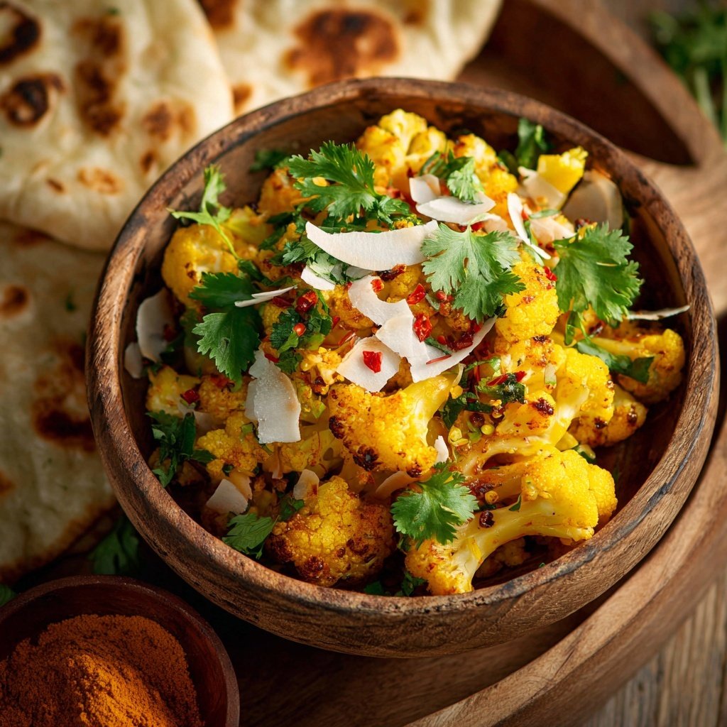 Blumenkohl Gemüse Curry Mild