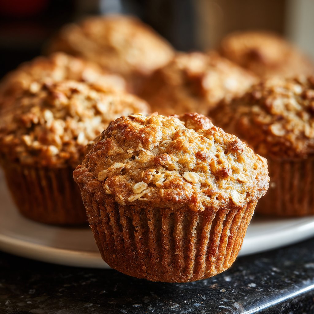 Muffins mit Hafermehl